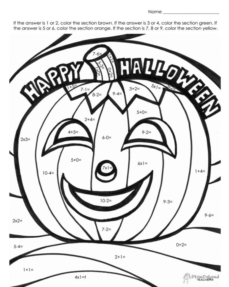 Free Printable Halloween Worksheets For 1st Grade Printable Word Searches