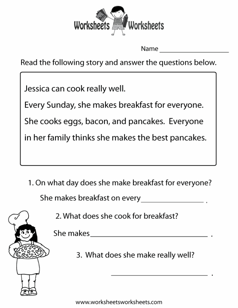 Free Printable Literacy Worksheets Activity Shelter Free Printable 