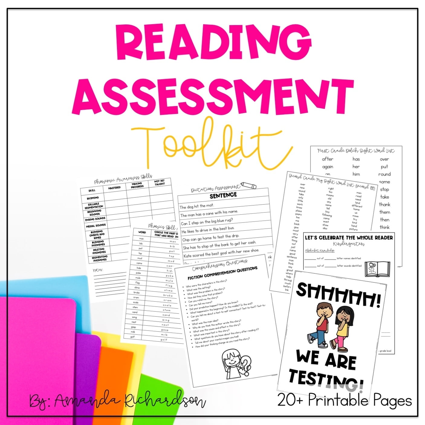 Free Printable Reading Assessment Test Free Printable