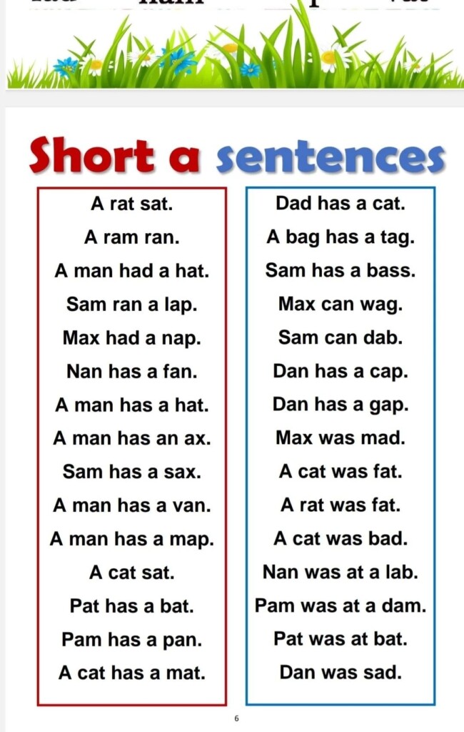 Free Printable Short Vowel Worksheets Pdf For Preschool To Grade 1 Kids 