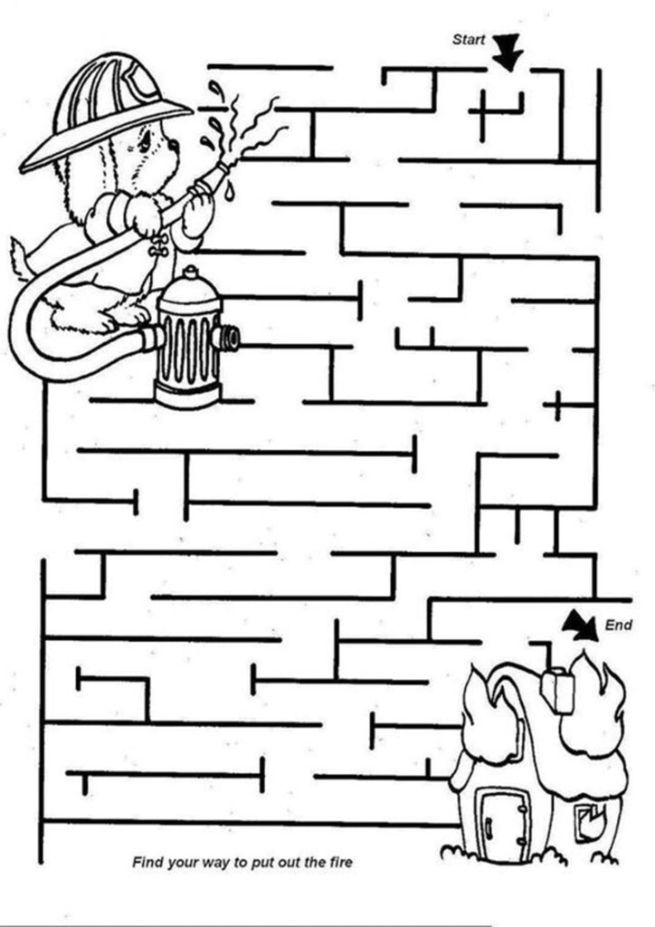 Free Simple Maze Printables For Preschoolers And Kindergartners 