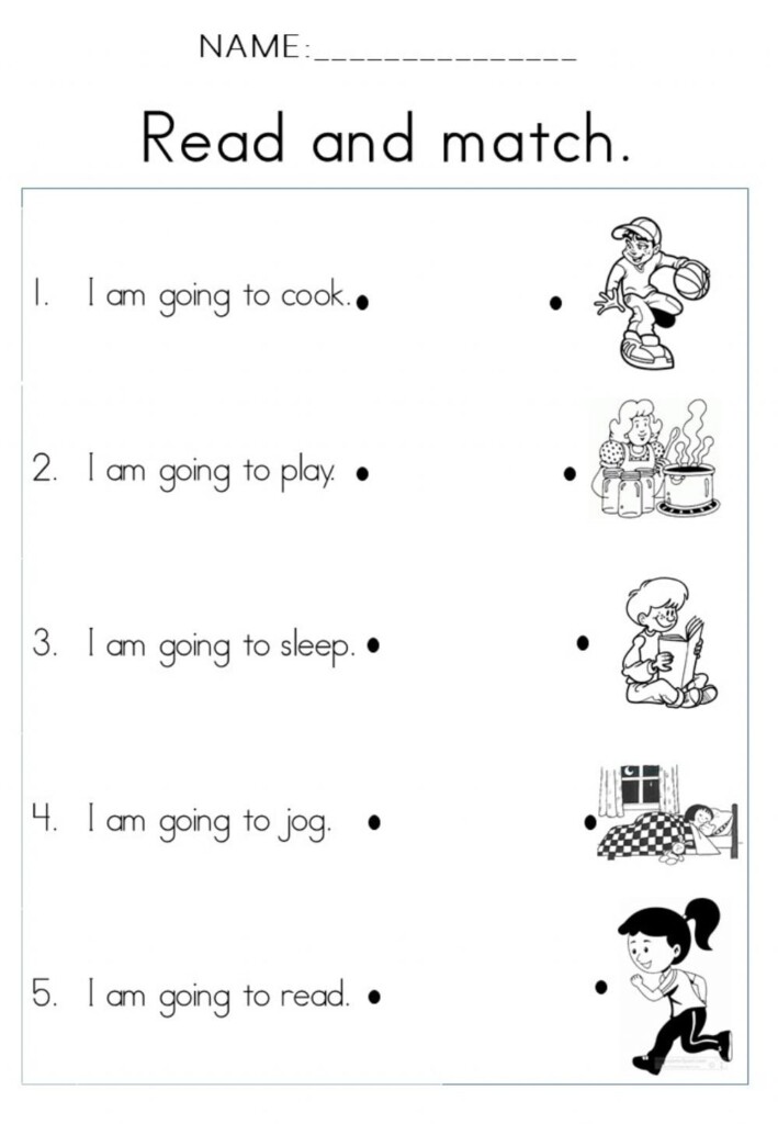 Free Worksheets Reading Sentences Reading Worksheet Printable