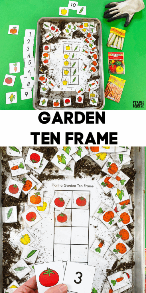 Garden Ten Frame Printable Math Activity Math Activities Math 