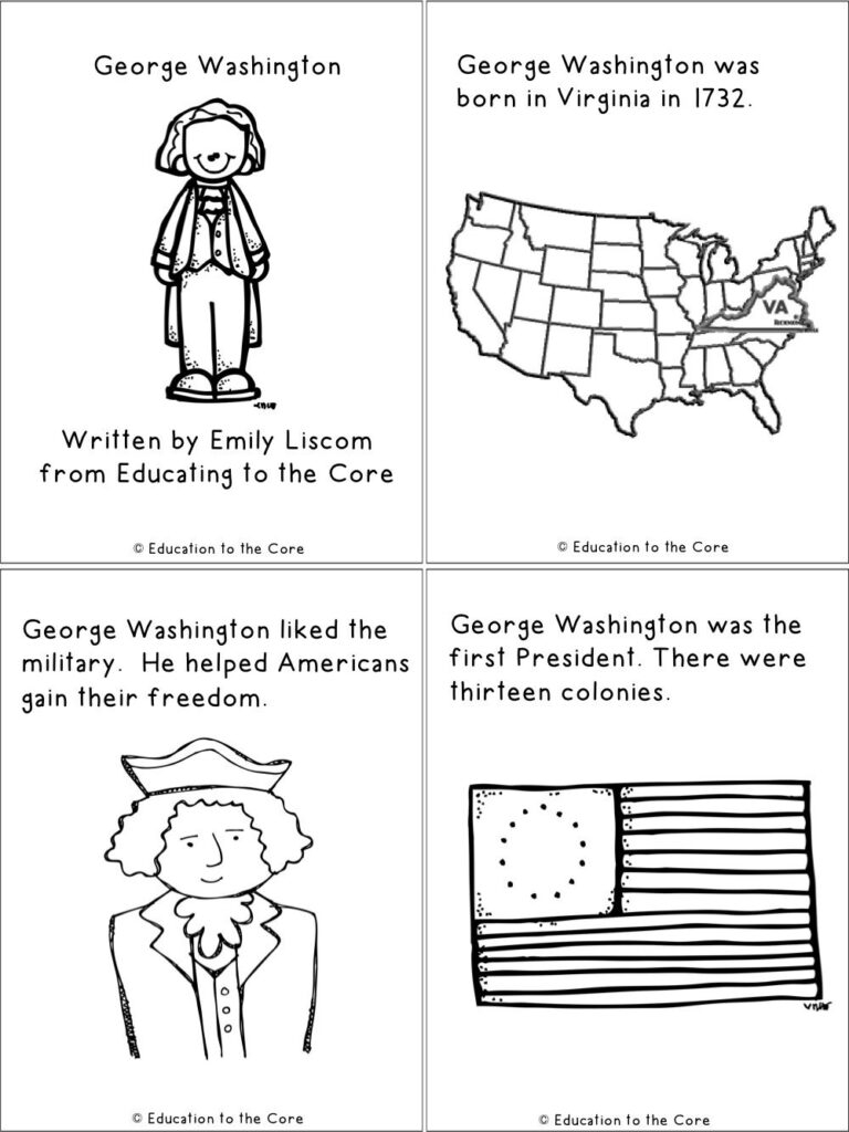 George Washington Printable Worksheets 159 Lyana Worksheets