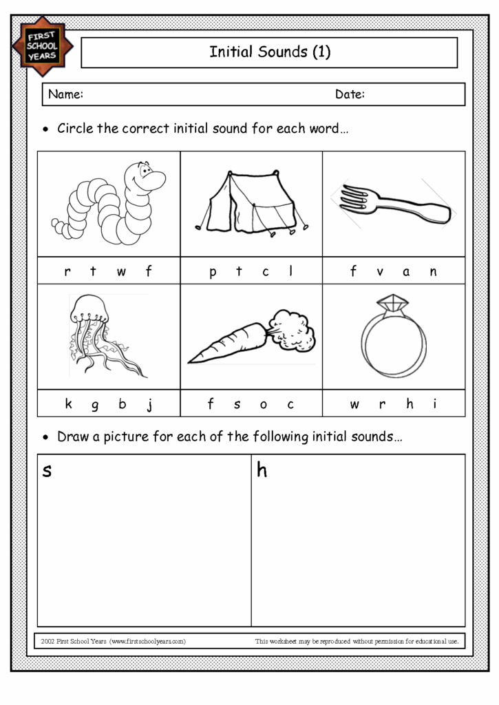 Grade 1 Phonics Worksheets Free Printable