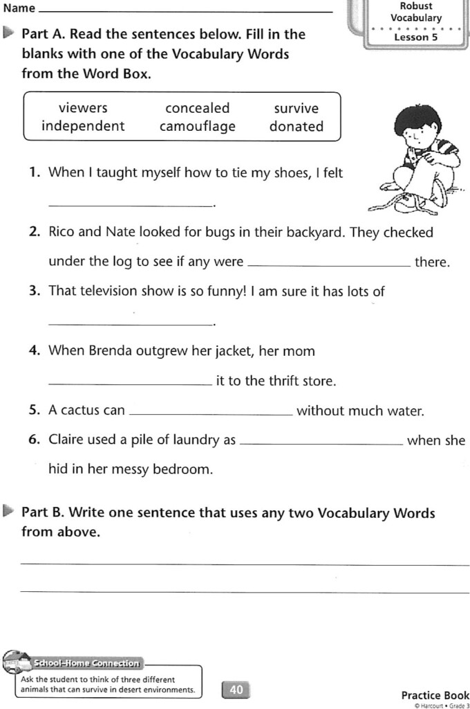 Grade 3 Homework