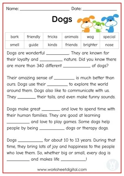 Grade 6 English Worksheet Digital Worksheets Library