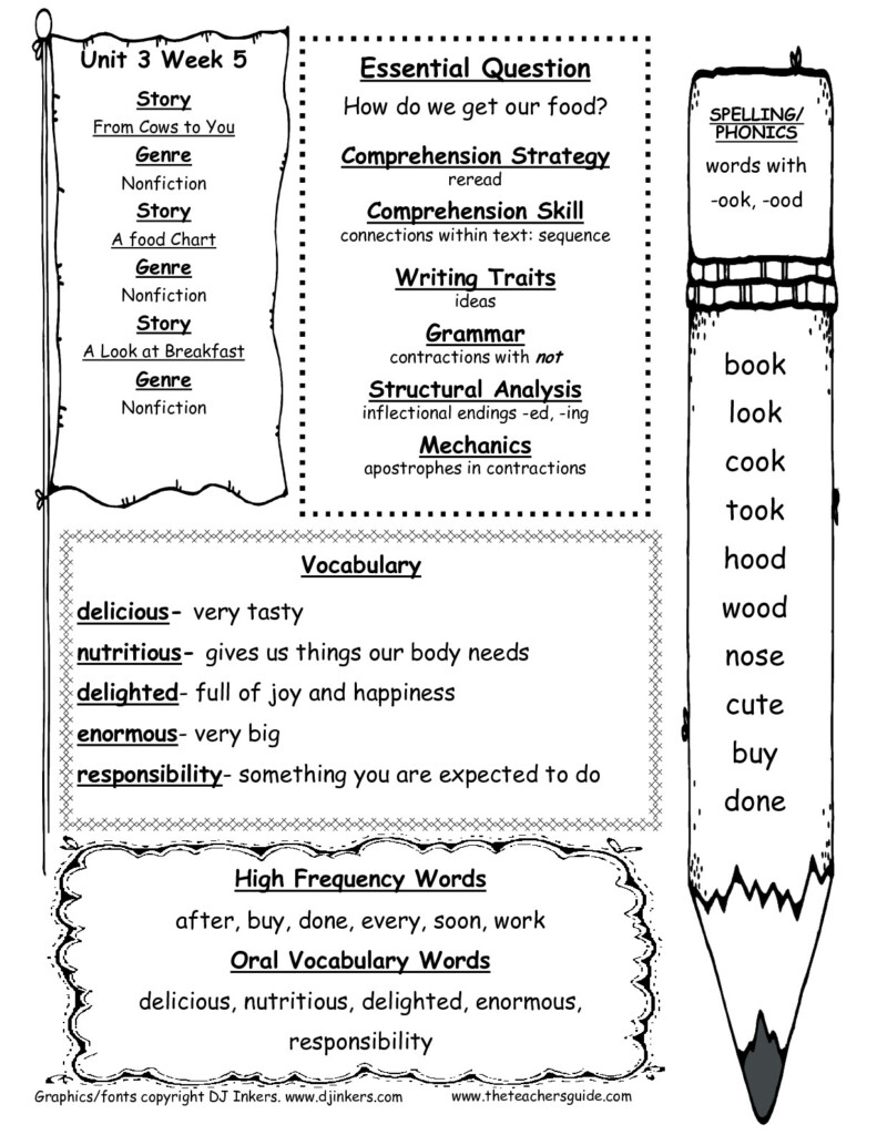 Kindergarten English Booklets Printable Christmas Song Learning Free 