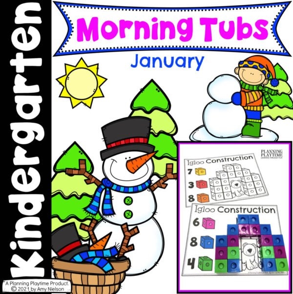 Kindergarten Morning Tubs January Planning Playtime
