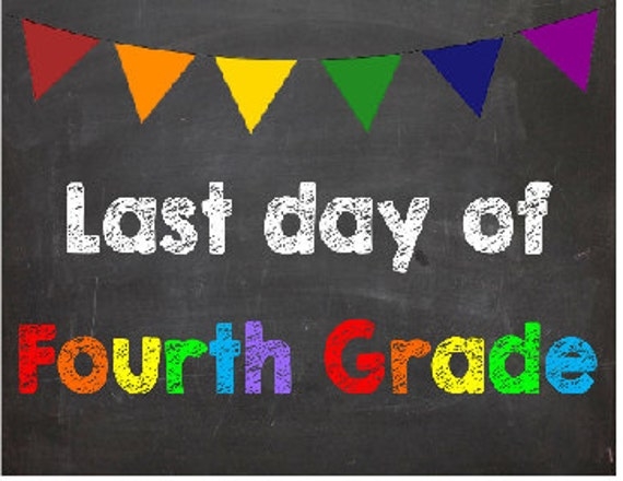 Last Day Of 4th Grade Free Printable Printable Word Searches