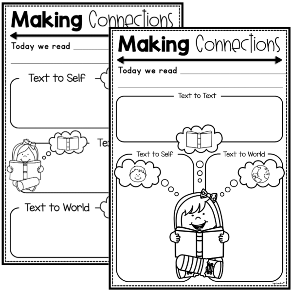 Making Connections Text To Text Worksheet Comprehension Worksheets 