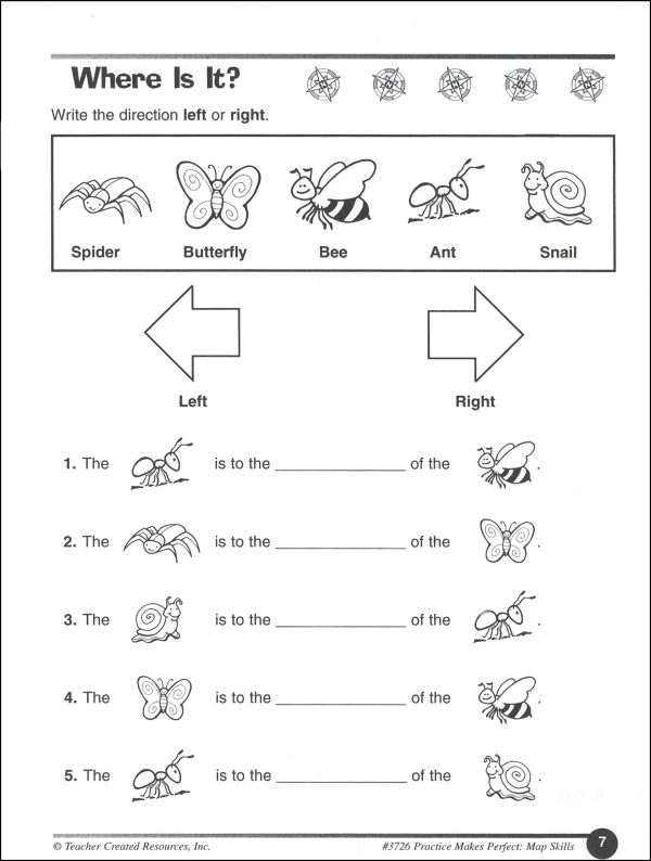 Map Skills Worksheets 1st Grade SkillsWorksheets
