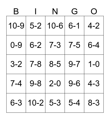 Math Bingo Cards On Bingo Baker