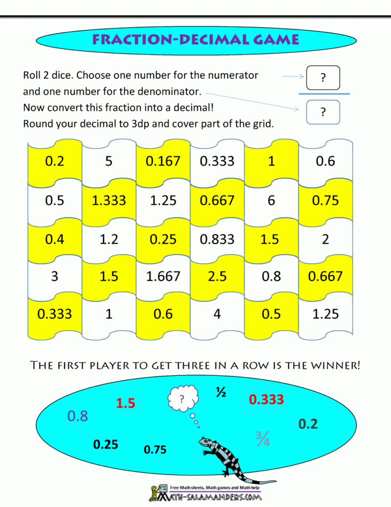 Math Games 5th Grade