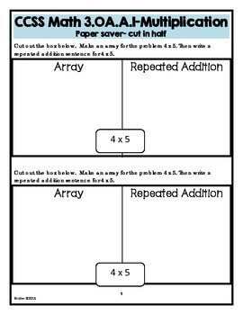 Math Interactive Notebook Printables Grade 3 By Melissa Shutler