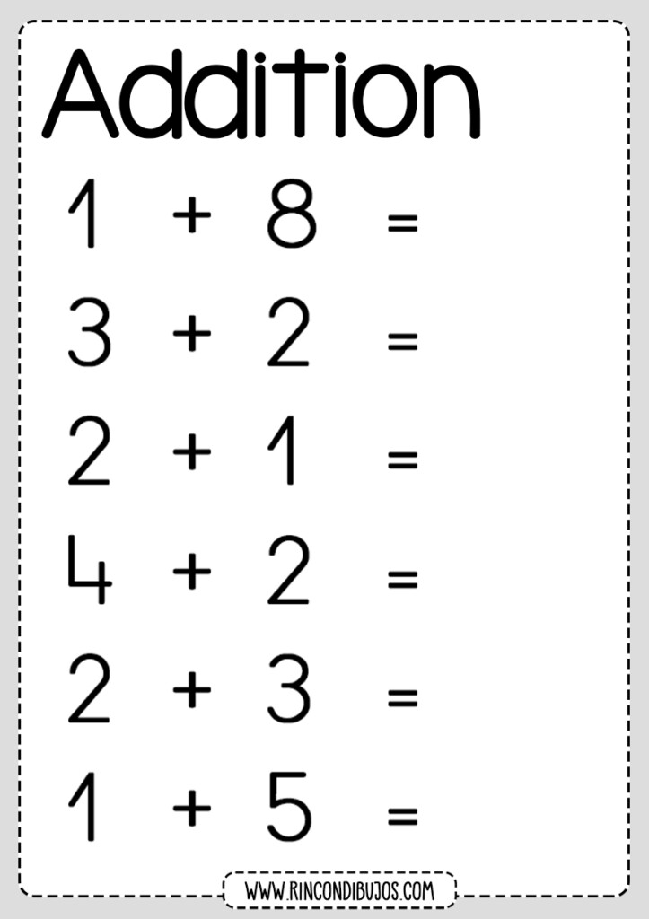 Maths Worksheets For Grade 1 Addition Math Worksheets Vrogue co
