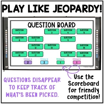Measurement Review Game 1st Grade Test Prep Digital Resource