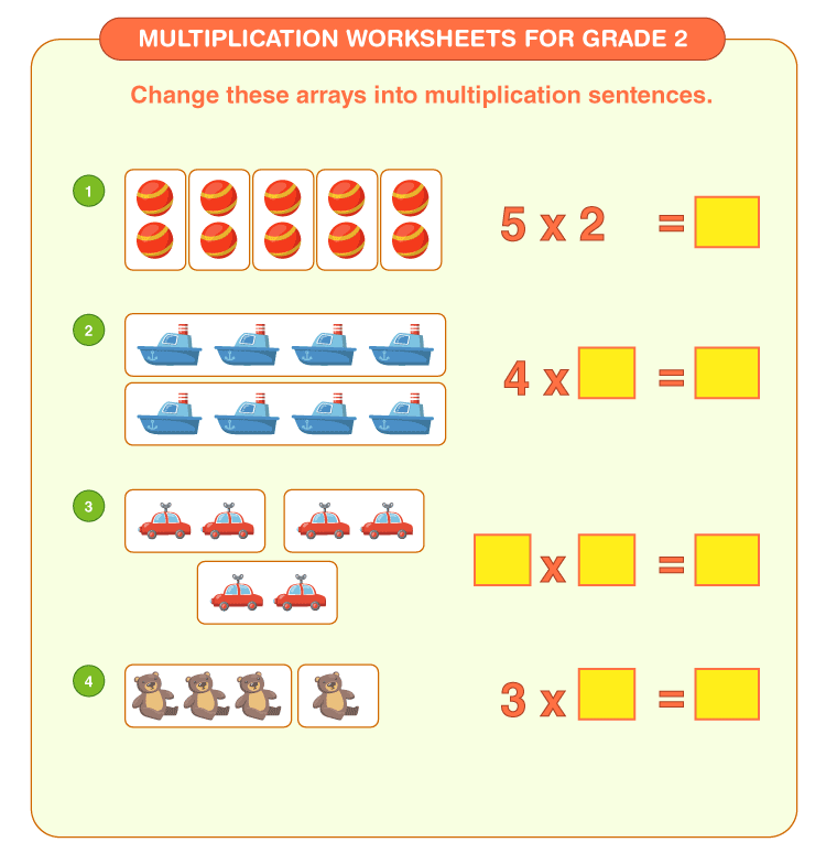 Multiplication Worksheets For Grade 2 Download Free Printables