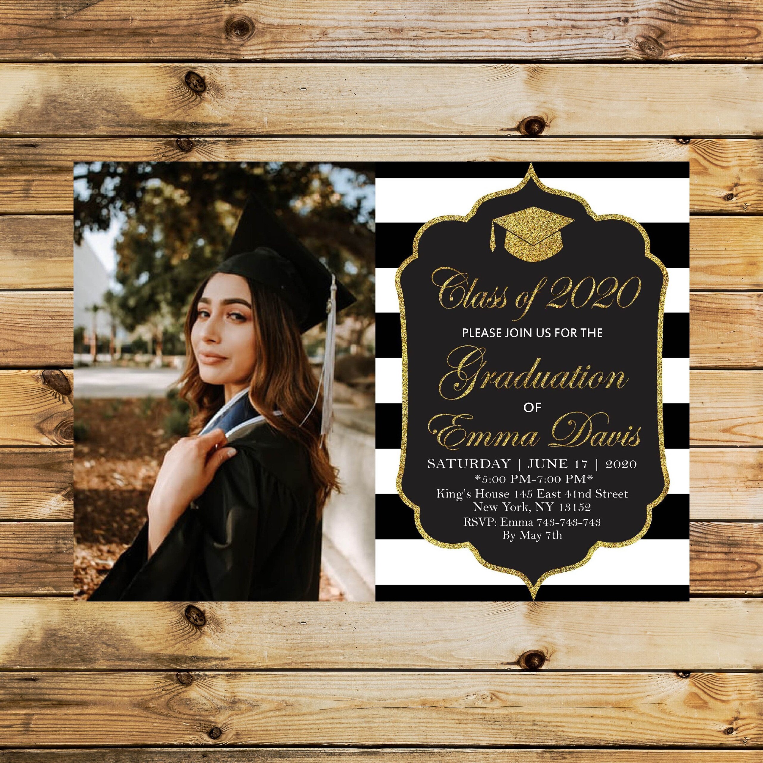 Printable Grad Party Invites