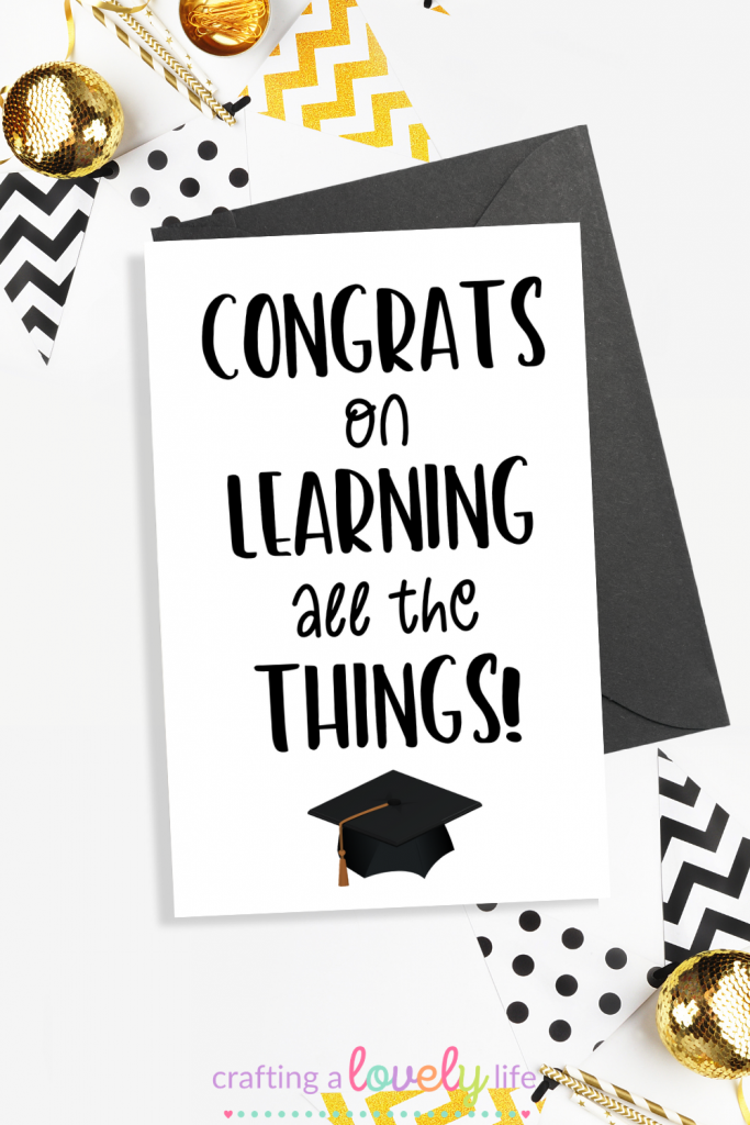 Printable Graduation Cards For Kindergarten