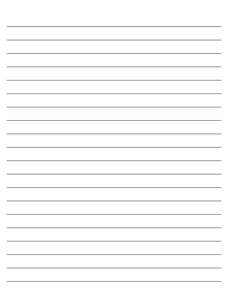 Printable Lined Paper Lined Paper Printable