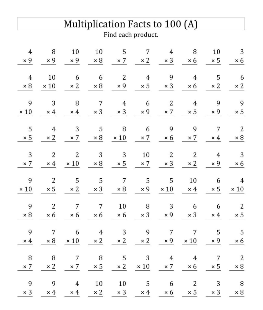 Printable Math Grade 3 NewFreePrintable