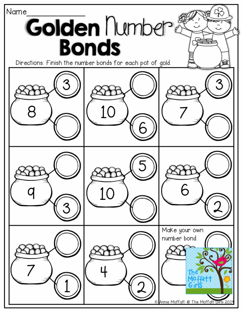 Printable Number Bond Worksheets AlphabetWorksheetsFree