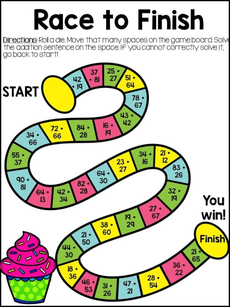 Second Grade Printable Games