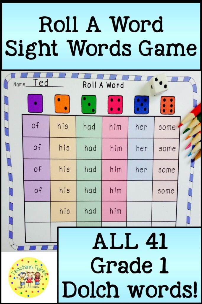 Sight Word Games Printable