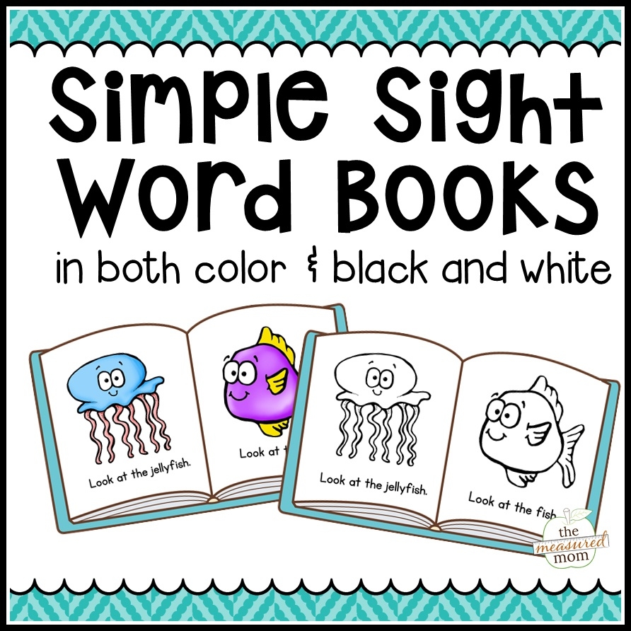 Sight Word Printable Books