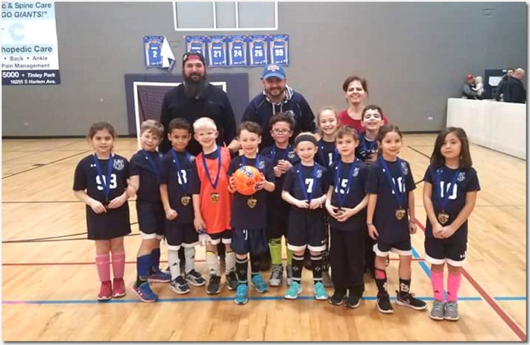 St Linus Athletics 1st Grade Winter Indoor Soccer 2018 Saint Linus