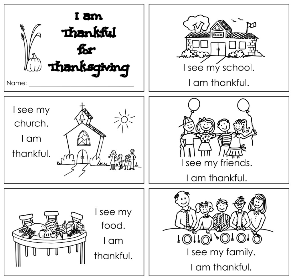 Thanksgiving Books For Kindergarten 12 Free PDF Printables Printablee
