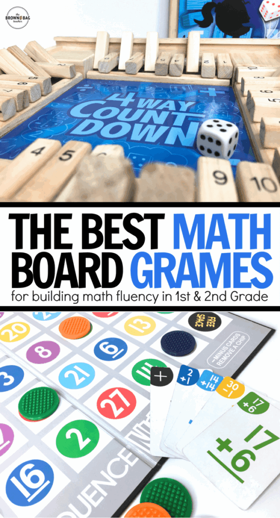 The Best Math Games For Building Fluency The Brown Bag Teacher Math 